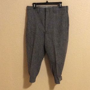 Woolrich knickers, vintage wool, men’s 34 waist